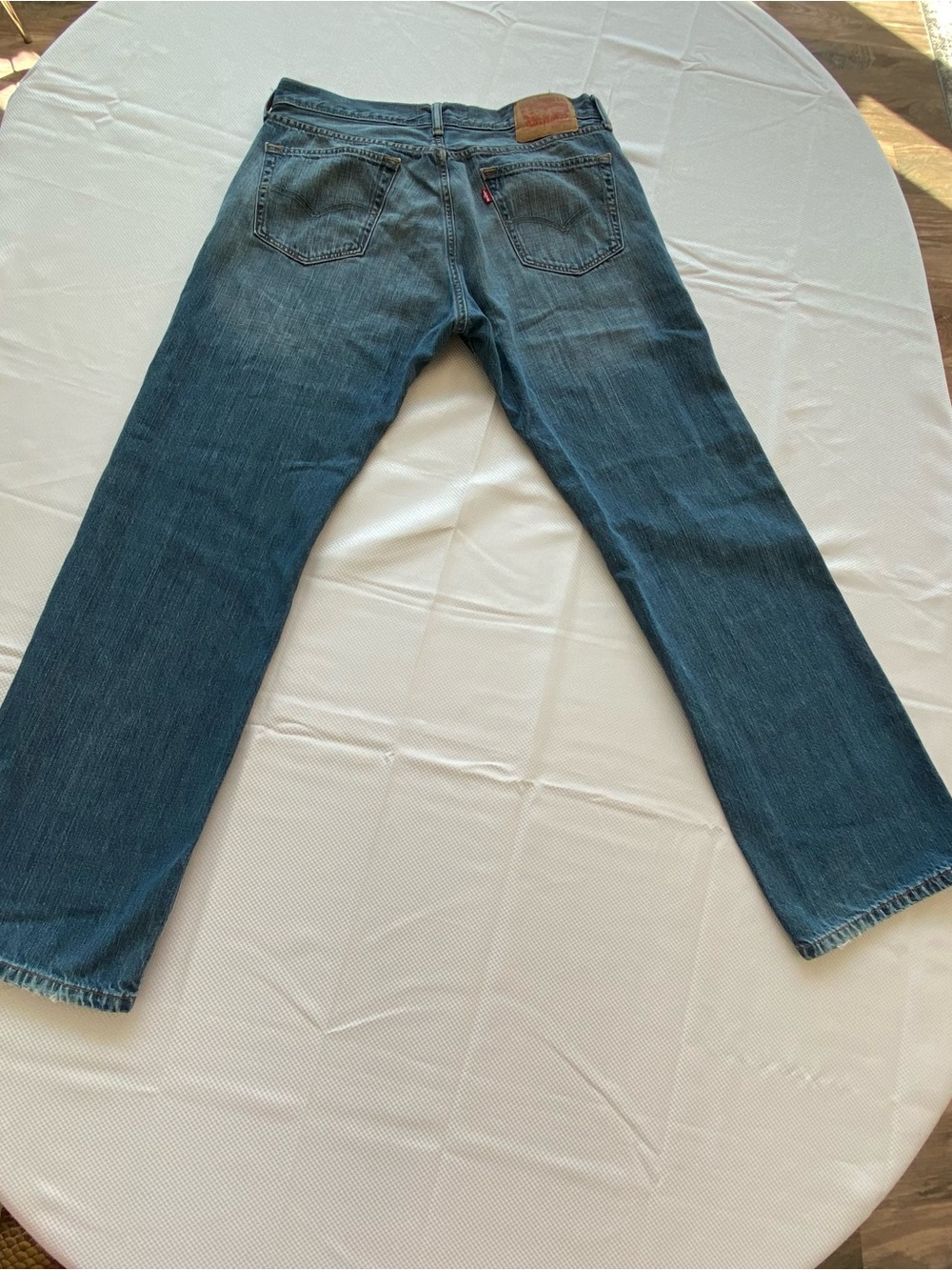 Men's Levis 559 Blue Denim Jeans - Classic Straight Fit 36x32